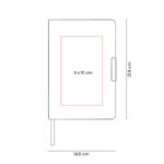 HL 9047 A - LIBRETA KOLM AZUL (AZUL - CURPIEL - PAPEL) - Imagen 5