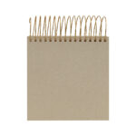 HL 9066 G - LIBRETA OMENA GRIS (GRIS - CARTON - ESPIRAL METALICO) - Imagen 2