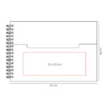 HL 9067 V - LIBRETA APPEL VERDE (VERDE - CARTON - PAPEL 80% ALGODON - ESPIRAL METALICO) - Imagen 4