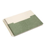 HL 9067 V - LIBRETA APPEL VERDE (VERDE - CARTON - PAPEL 80% ALGODON - ESPIRAL METALICO)