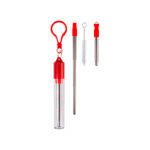 POPOTE METÁLICO VERDE HM-037V ( HM-037 - HM037 - ,CUBIERTOS ) - Imagen 2