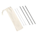 SET DE 3 POPOTES LEH PLATA HM-040 ( HM-040 - HM040 - CUBIERTOS )