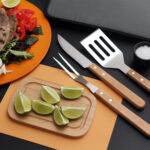 SET PARA BARBECUE NAIROBI GRIS HM-057G ( HM-057 - HM057 - COCINA,TABLAS ) - Imagen 3