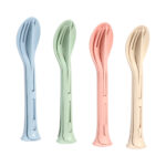 SET DE CUBIERTOS BEKASI AZUL CLARO HM-065A ( HM-065 - HM065 - CUBIERTOS,ALIMENTOS ) - Imagen 4