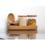 SET BURAIMI CAFE CLARO HM-111C ( HM-111 - HM111 - COCINA,CONTENEDORES DE ALIMENTOS ) - Imagen 6