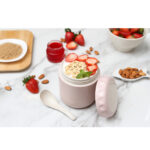 CONTENEDOR TRONTO GRIS CLARO HM-120G ( HM-120 - HM120 - CONTENEDORES DE ALIMENTOS ) - Imagen 3