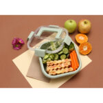 CONTENEDOR PAJALA GRIS HM-124G ( HM-124 - HM124 - CONTENEDORES DE ALIMENTOS ) - Imagen 4