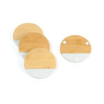 JUEGO PORTA VASOS FRAZÉ BLANCO HM-149B ( HM-149 - HM149 - COCINA,DECORACIÓN ) - Imagen 2