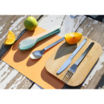 JUEGO LACHY AZUL ACERO HM-165A ( HM-165 - HM165 - CUBIERTOS ) - Imagen 3