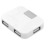 HUB DE 4 PUERTOS USB LACERTA BLANCO HUB 09 B (PLÁSTICO) - Imagen 2