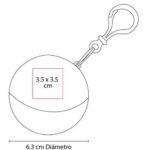 IMPERMEABLE GRISEL AZUL IMP 001 A (PLÁSTICO) - Imagen 3