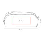 INF 050 A - ESTUCHE ESCOLAR GAKKO AZUL (AZUL - POLIESTER) - Imagen 5