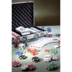 MALETÍN DE POKER BELLAGIO PLATA JM 004 (METAL ESTUCHE - PLÁSTICO FICHAS Y DADOS) - Imagen 4