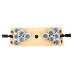 MINI PONG JERICO MADERA JM 065 (MADERA BASE - PLÁSTICO VASOS) - Imagen 2