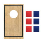 JM 110 BE - JUEGO CORNHOLE TAKOAN BEIGE (BEIGE - MDF - PLASTICO - POLIESTER) - Imagen 2