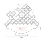 JM 120 B - JUEGO DE BLOQUES ACCRA BLANCO (BLANCO - PLASTICO - CARTON) - Imagen 7