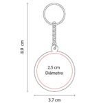 LLAVERO ANTI-STRESS ROJO K 100 R (PU) - Imagen 2