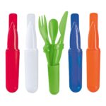 CUBIERTOS PICNIC ROJO KTC 009 R (PLÁSTICO) - Imagen 3