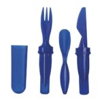 CUBIERTOS PICNIC AZUL KTC 009 A (PLÁSTICO)