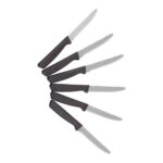 SET DE CUCHILLOS CORVI NEGRO KTC 100 (ACERO - MADERA - PLÁSTICO) - Imagen 2