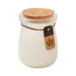 KTC 440 B - VELA VANILLE (BLANCO - VIDRIO - PARAFINA - CORCHO)