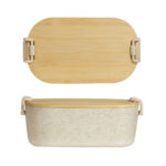 KTC 607 BE - LONCHERA MAKAN BEIGE (BEIGE - PLASTICO - BAMBU) - Imagen 2