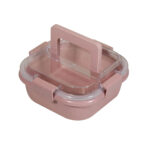 KTC 608 P - LONCHERA YEMEK ROSA (ROSA - PLASTICO - FIBRA DE TRIGO)