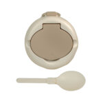 KTC 609 BE - PORTAVIANDAS MISTO BEIGE (BEIGE - PLASTICO - ACERO INOXIDABLE) - Imagen 2