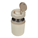 KTC 609 BE - PORTAVIANDAS MISTO BEIGE (BEIGE - PLASTICO - ACERO INOXIDABLE) - Imagen 3