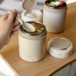 KTC 609 BE - PORTAVIANDAS MISTO BEIGE (BEIGE - PLASTICO - ACERO INOXIDABLE) - Imagen 5