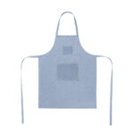 KTC 610 A - MANDIL SAYER AZUL (AZUL - ALGODON RECICLADO)
