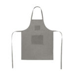 KTC 610 G - MANDIL SAYER GRIS (GRIS - ALGODON RECICLADO)