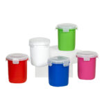 KTC 611 R - VASITO CONTENEDOR KEOP ROJO (ROJO - PLASTICO) - Imagen 4