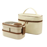 KTC 613 BE - SET PORTAVIANDAS AMANDA BEIGE (BEIGE - POLIESTER - ALUMINIO - PLASTICO) - Imagen 5