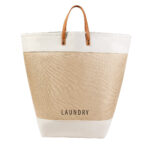 KTC 630 BE - CESTO PARA ROPA ZOE (BEIGE - POLIESTER - ALGODON - FORRO POLIESTER) - Imagen 2