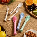 KTC 700 A - SET DE CUBIERTOS FLORENCIA AZUL (AZUL - PLASTICO - FIBRA DE TRIGO) - Imagen 5