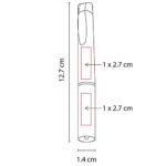 LÁMPARA RIDER PLATA LAM 300 P (PLÁSTICO) - Imagen 3