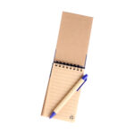 LIBRETA ECOLÓGICA MARSELLA NARANJA LB-003O ( LB-003 - LB003 - CON BOLÍGRAFO,ESPIRAL ) - Imagen 2