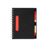 LIBRETA ECOLÓGICA SIDNEY ROJO LB-005R ( LB-005 - LB005 - LIBRETAS,CON BOLÍGRAFO,ESPIRAL )