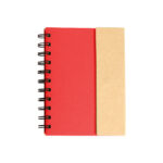 LIBRETA ECOLÓGICA GÉNOVA ROJO LB-010R ( LB-010 - LB010 - ECOLÓGICAS,CON BOLÍGRAFO,ESPIRAL )