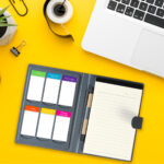 BLOCK DE NOTAS PAVÍA GRIS LB-056G ( LB-056 - LB056 - CON BOLÍGRAFO ) - Imagen 4