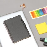 LIBRETA KANGAR NEGRO LB-059N ( LB-059 - LB059 - LIBRETAS,ECOLÓGICAS,ESPIRAL,CON BOLÍGRAFO ) - Imagen 4