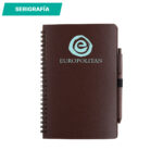 LIBRETA KUDAT CAFE OSCURO LB-060C ( LB-060 - LB060 - ECOLÓGICAS ) - Imagen 2