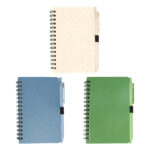 LIBRETA LUMUT BEIGE LB-061BE ( LB-061 - LB061 - CON BOLÍGRAFO,ESPIRAL,ECOLÓGICAS ) - Imagen 8