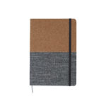 LIBRETA CORCHO BI TONO GRIS LB-062G ( LB-062 - LB062 - LIBRETAS )