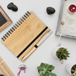 LIBRETA TORUN BAMBÚ LB-063C ( LB-063 - LB063 - ECOLÓGICAS,CON BOLÍGRAFO,ESPIRAL ) - Imagen 4