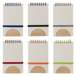 LIBRETA BRIANZA ROJO PALIDO LB-073R ( LB-073 - LB073 - ECOLÓGICAS,ESPIRAL,LIBRETAS ) - Imagen 3