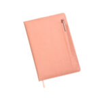 LIBRETA BIDIYA ROSA PALIDO LB-081RS ( LB-081 - LB081 - CON BOLÍGRAFO )
