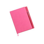 LIBRETA DUQM ROSA LB-082RS ( LB-082 - LB082 - CON BOLÍGRAFO )