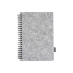 LIBRETA BELLARIA GRIS LB-089G ( LB-089 - LB089 - LIBRETAS,ECOLÓGICAS,ESPIRAL )